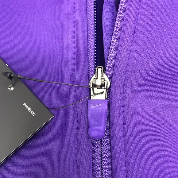 Nike Pro Dri Fit LSU Team Full ZIP Hoodie *Md *NWT - Picture 7 of 9